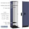 Salsbury Industries 1 Tier Designer Locker, 54"Wx76"Hx18"D, 3 Door, Blue 18-21368BLU - alternate 4